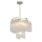 Maxim Lighting Victoria 7-Light 24.75" Wide Golden Silver Pendant Light 39575WFLGS - alternate 1